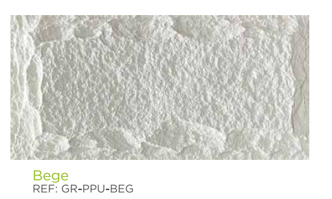 Placa PU Poliuretano Cinza (Pedra)