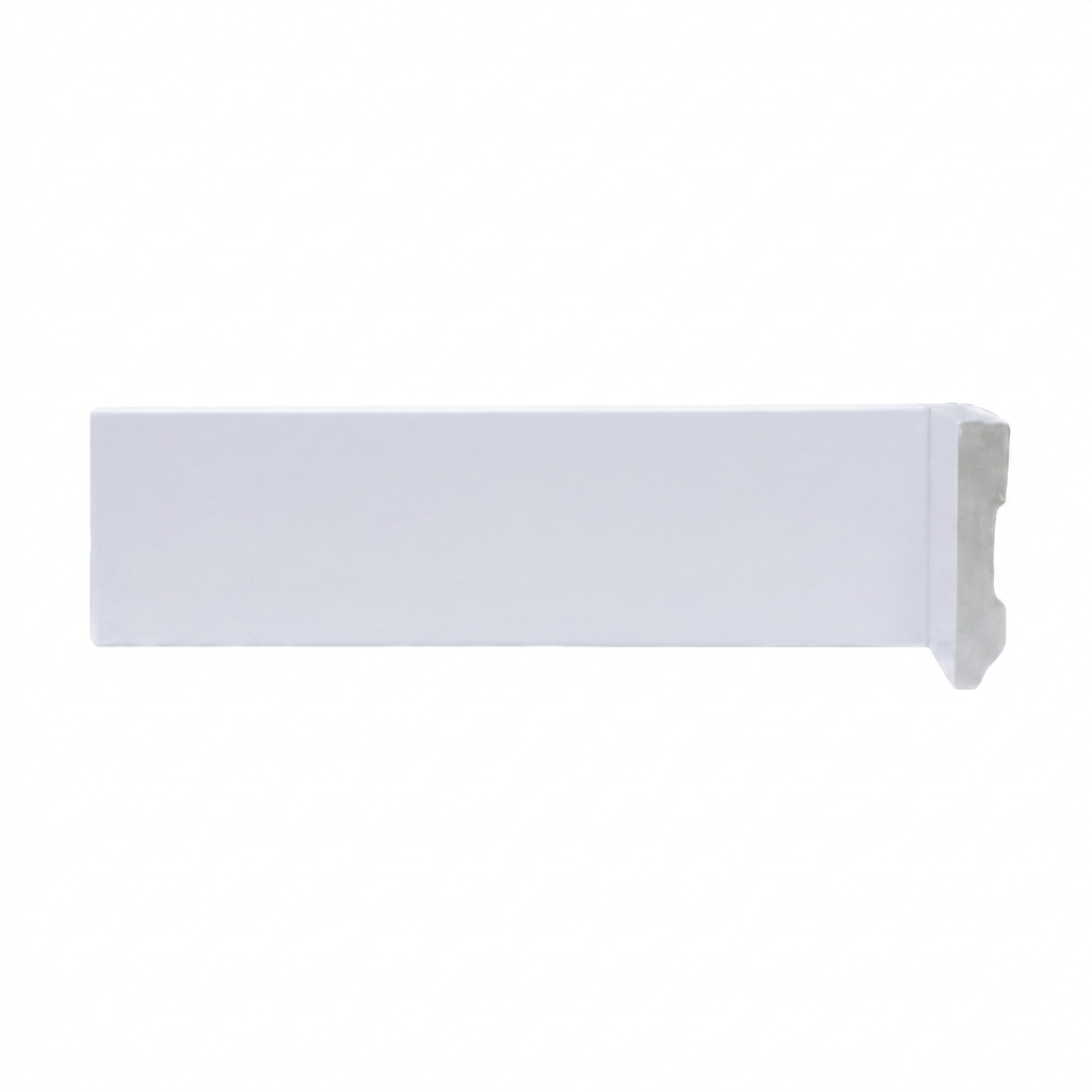 Rodapé Slim Liso Branco