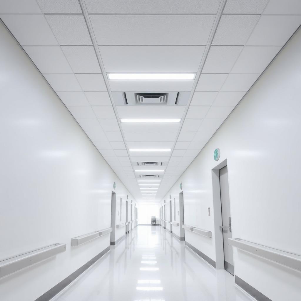 Ecophon Hygiene — Forro Acústico Higienizável Hospitalar